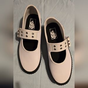 Vans Women's White Mary Jane Shoes